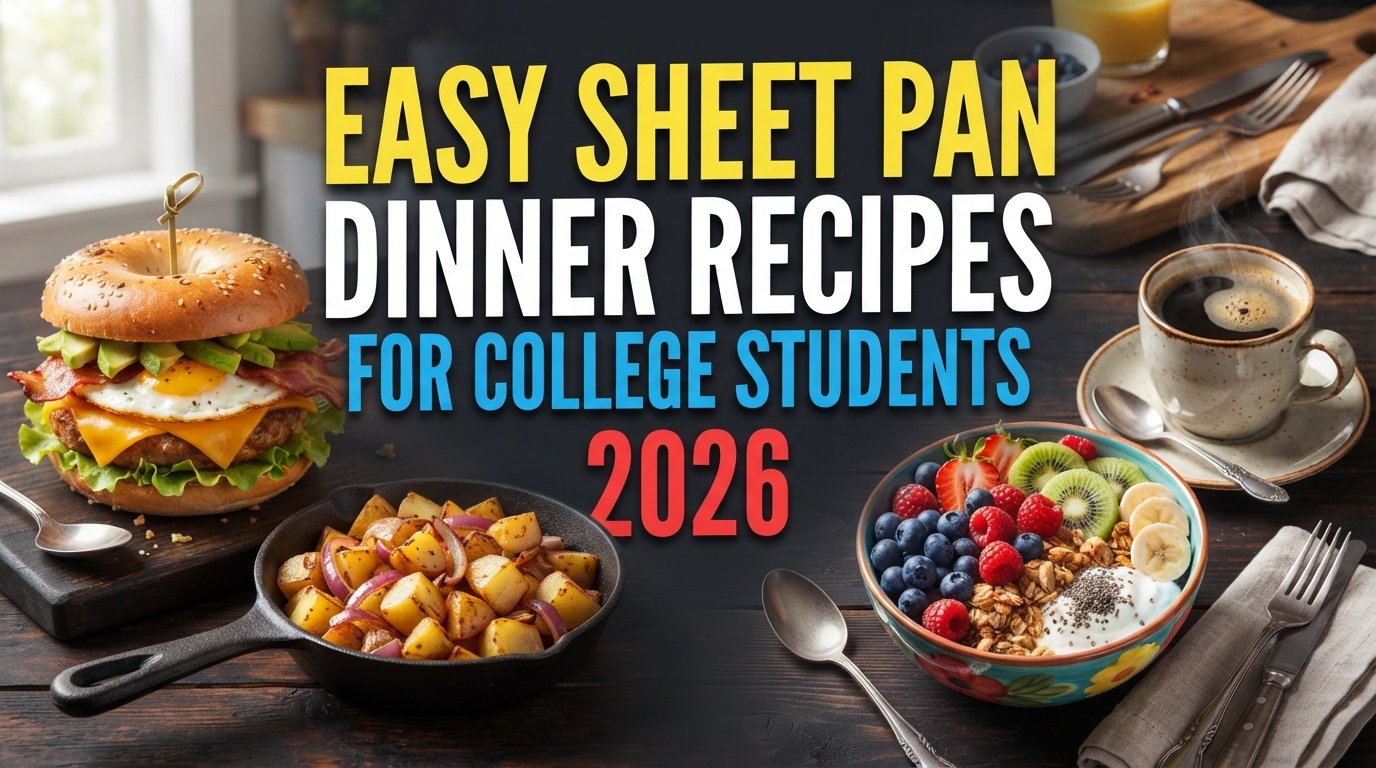Easy Sheet Pan Dinner Recipes for College Students
